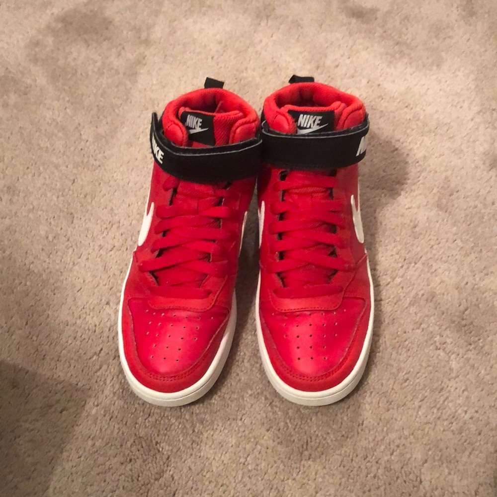 Red White black Nike